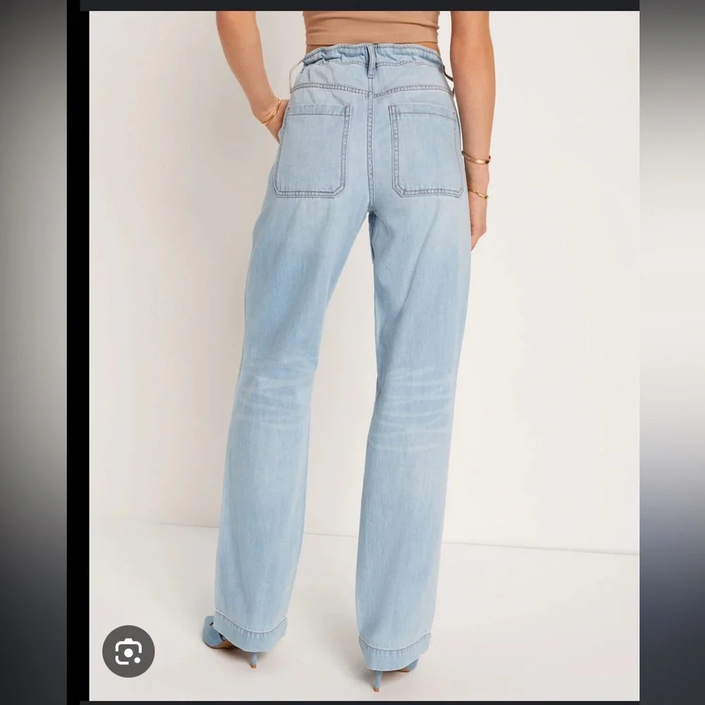 NWOT Vici Westley Drawstring Wide Leg Jeans - Picture 10 of 16